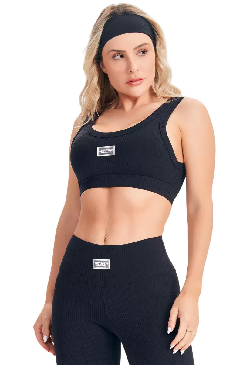 Top Let's Gym Comfort Rib | Feminino